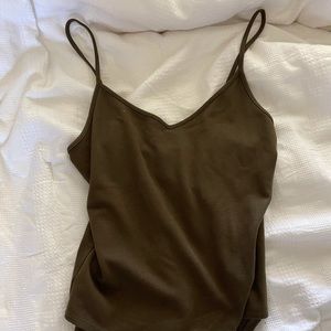 Olive bodysuit